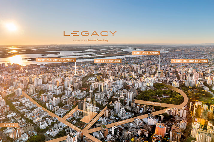 Legacy Cyrela Porto Alegre Cyrela Florêncio Ygartua - Localização